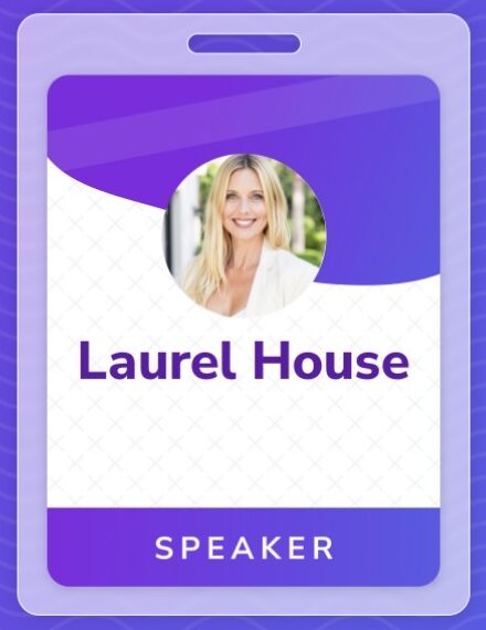 National Center for Victims of Crime National Training Institute speaker badge for Laurel House, 2026